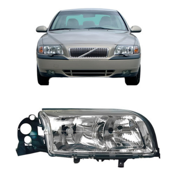 Volvo S80 1999 A 2003 Farol Principal Modelo Original
