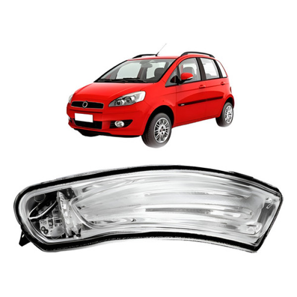 Pisca Seta Retrovisor Idea 2011 2012 2013 2014