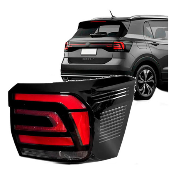 Lanterna Traseira Volks T-cross 2019 A 2024 Direita Led