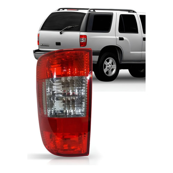 Lanterna Traseira Blazer 2001 02 03 04 05 06 07 A 2010 Fumê