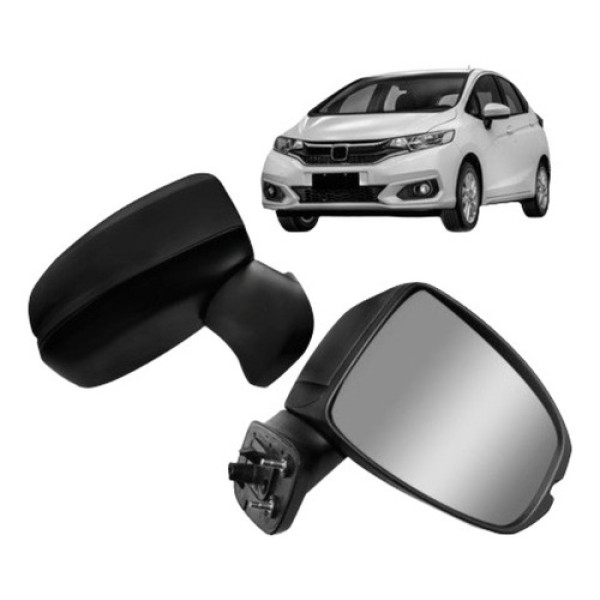 Par Retrovisor Fit 2015 2016 2017 2018 Eletrico S/ Pisca