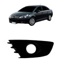 Moldura Grade Citroen C4 Pallas E Hatch Com Furo Milha