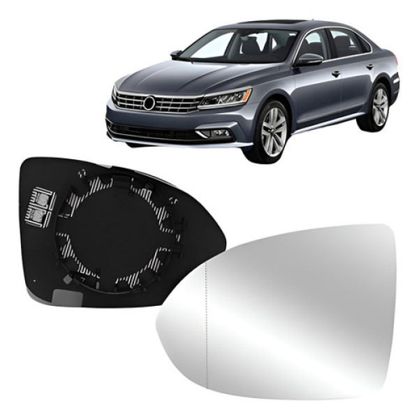 Par Lente Retrovisor C/ Aque. C/ Divisor Foco Passat 16 A 20