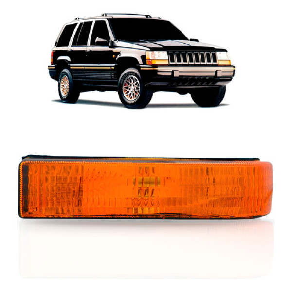 Pisca Seta Grand Cherokee 97 98 99 00 01 02 Âmbar Inferior Laranja