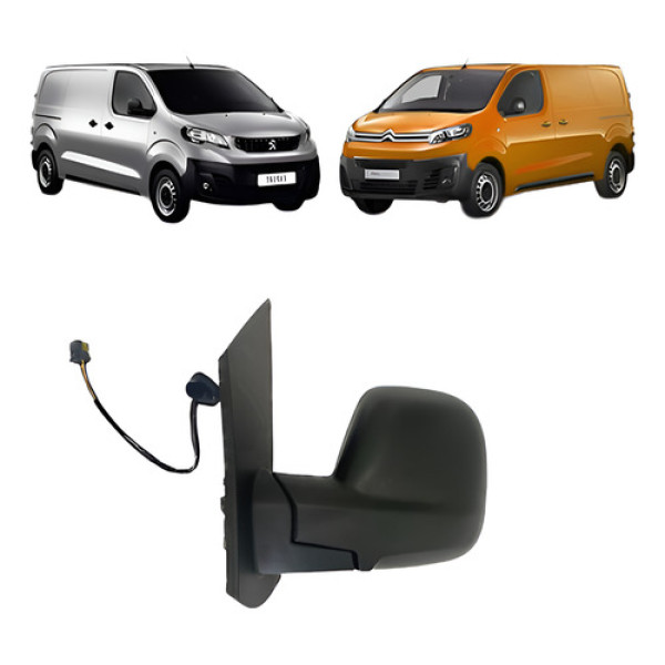 Retrovisor Expert Jumpy Elétrico 2018 19 20 21 22 A 2024 Esq