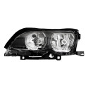 Farol Bmw S3 2002 A 2004 Sedan Mascara Negra Modelo Original