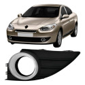 Moldura Milha Fluence 2010 2011 2012 2013 Aro Cromado