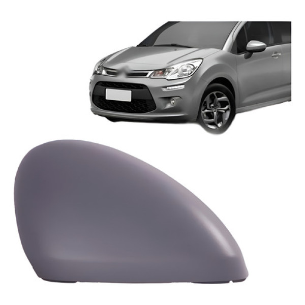 Capa Retrovisor C3 2013 14 15 16 2017 2018 2019 2020 Primer