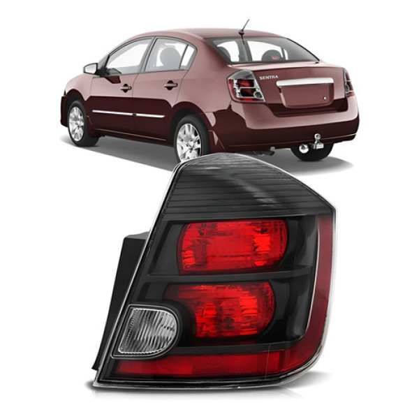 Lanterna Traseira Sentra 2010 2011 2012 2013 Fume