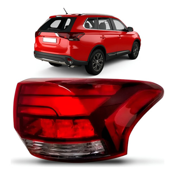 Lanterna Outlander 2016 2017 2018 2019 Com Led Direito/passageiro