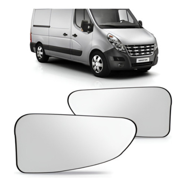 Par Lente Retrovisor Lateral Renault Master 13 Á 18 Inferio