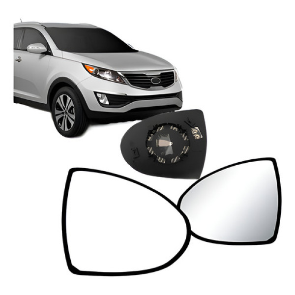 Par Lente Retrovisor Sportage 2011 A 2016 C/aquecimento