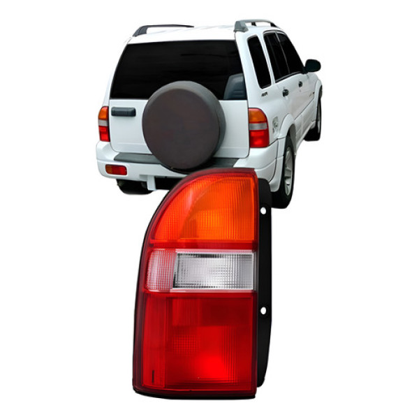 Sinaleira Traseira Grand Vitara 1998 A 2002 Tricolor