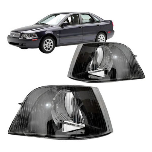 Pisca Volvo S40 V40 2001 2002 2003 2004 Lente Fume