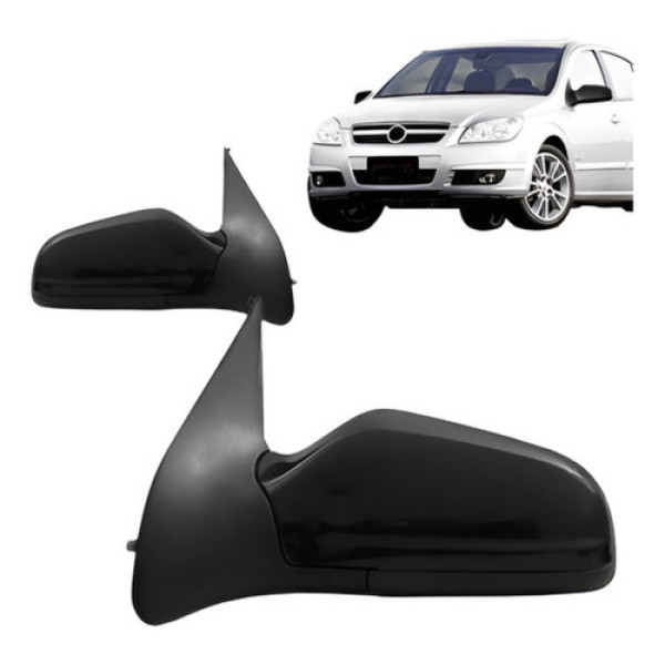 Par Retrovisor Vectra 2006 2007 08 2009 Eletrico Preto Novo