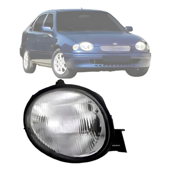 Farol Corolla Europeu 1998 1999 2000 2001 2002 Depo Direito Direito/passageiro