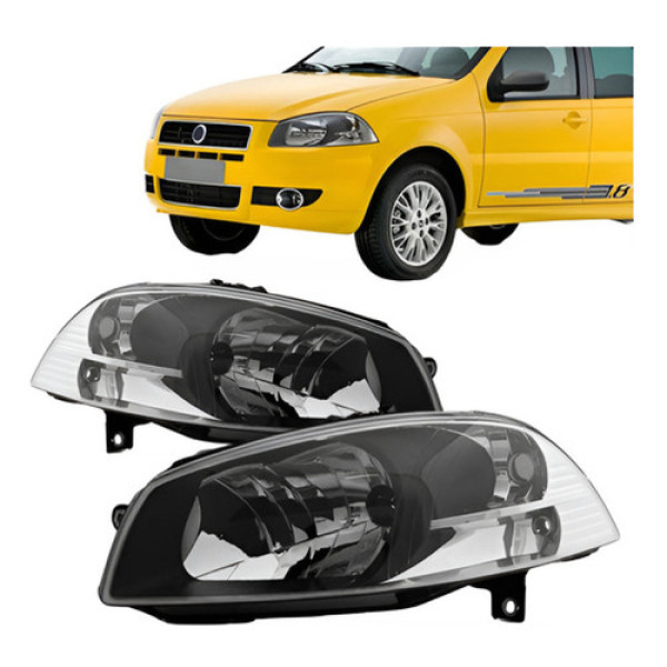 Par Farol Palio 08/2012 Strada 2014/2017 Manual Fumê Oferta