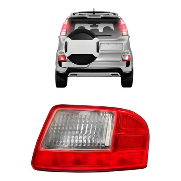 Refletor Parachoque Traseiro Aircross 2011 12 13 14 2015