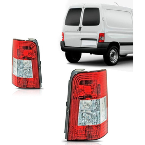 Lanterna Traseira Berlingo 2009 2010 A 2018 Bicolor
