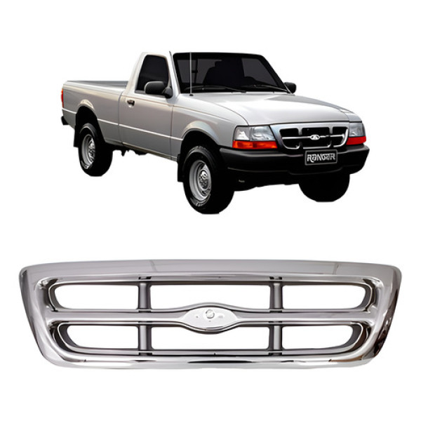 Grade Ranger 1998 1999 2000 2001 2002 2003 Cromada Serve 4x2 Cromado
