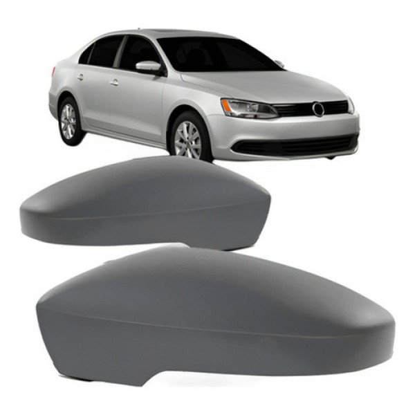 Par Capa Retrovisor Jetta 2011 2012 2013 2014 Primer