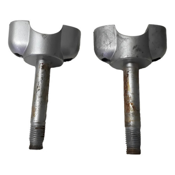 Riser Suporte Guidao Yamaha Xtz 250 Lander 20/24 Orig 61632 Prateado