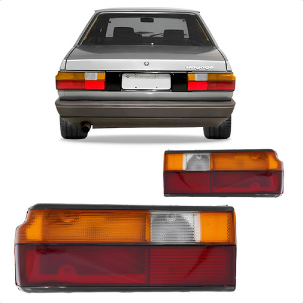 Lanterna Traseira Voyage 1991 1992 1993 1994 95 96 Tricolor