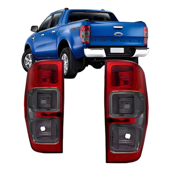 Par Lanterna Traseira Ford Ranger Raptor 2013 2014 2015 2016