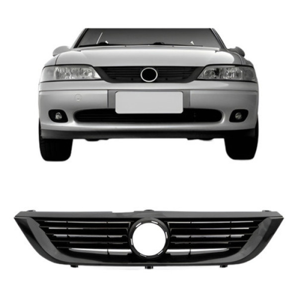 Tela Radiador Vectra 97/04 Primer Encaixe Emblema 5 Furos