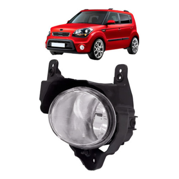 Farol Milha Auxiliar Para Kia Soul 2009 2010 2011 2012