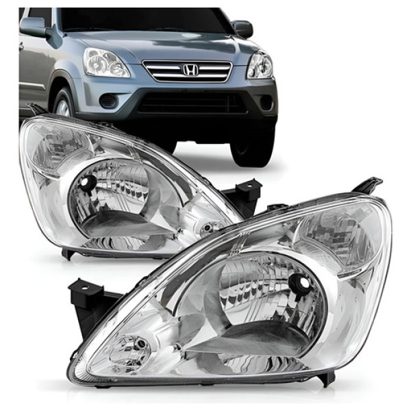 Par Farol Honda Crv 2005 2006 Ambos Lados