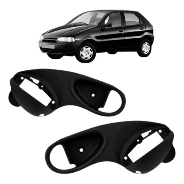 Par Moldura Botão Vidro Elétrico Palio Young 96/2002 Ofert