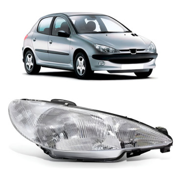 Farol Peugeot 206 19...