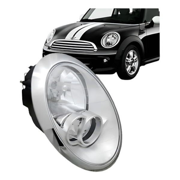 Farol Mini Cooper 2005-2006 Elétrico Direito/passageiro