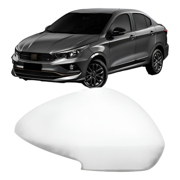 Capa Retrovisor Argo Cronos 2017/2021 Primer C Furo Seta