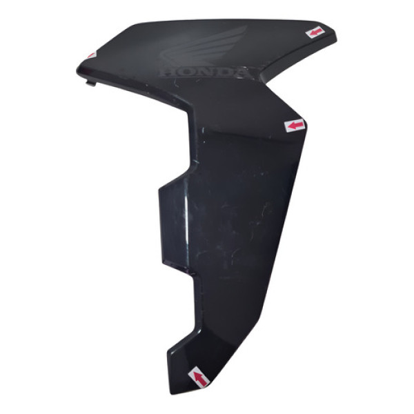 Carenagem Lateral Esq Honda Cb 500x 22/24 Orig Detalhe 56225 Preto