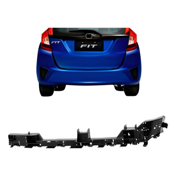 Suporte Guia Parachoque Traseiro Fit 15 16 17 18 19 20 21