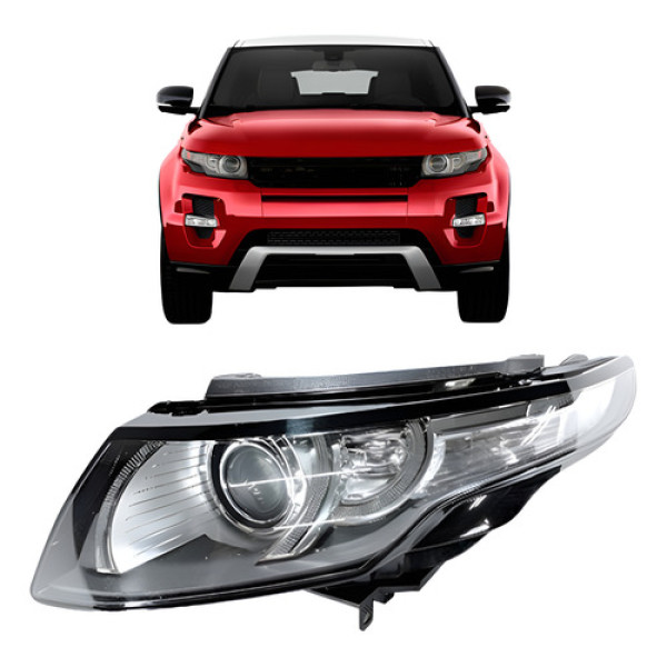 Farol Evoque 2012 2013 2014 2015 D3s Com Led 16 Pinos