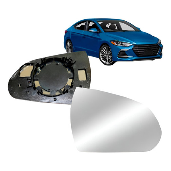 Lente De Retrovisor Com Base Elantra 2017 2018