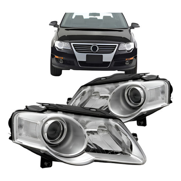 Par Farol Passat 2008 2009 2010 2011 Eletrico Cromado