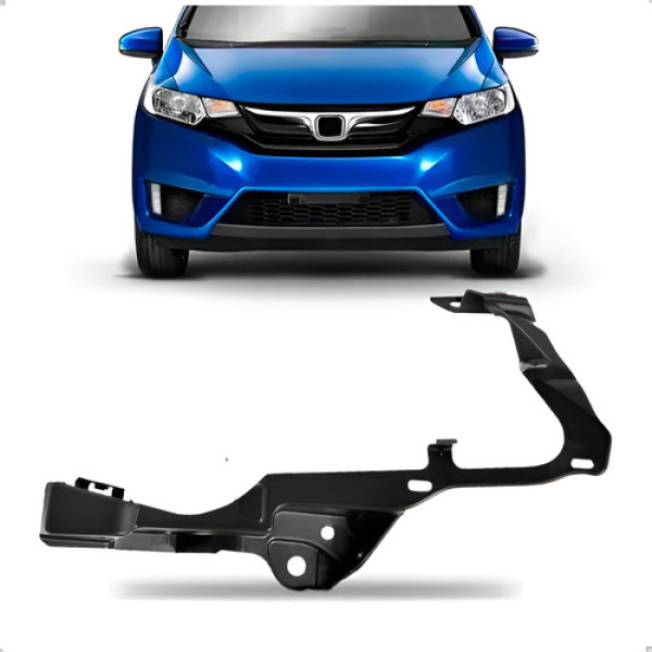 Suporte Farol Honda Fit 2014 Até 2017 Esquerdo