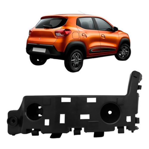 Suporte Guia Parachoque Traseiro Kwid 2017 Á 2018