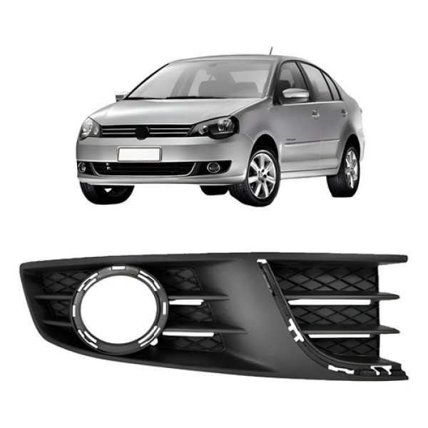 Moldura Milha Com Furo Sem Friso Polo 2012 2013 2014 2015