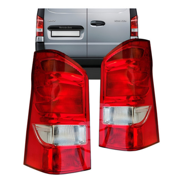 Lanterna Traseira Mercedes Vito 2018 A 2019 Furgão Direito/passageiro