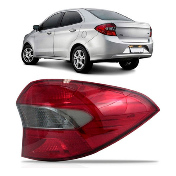 Lanterna Traseira Ka Sedan 2019 A 2021 Fume Modelo Original