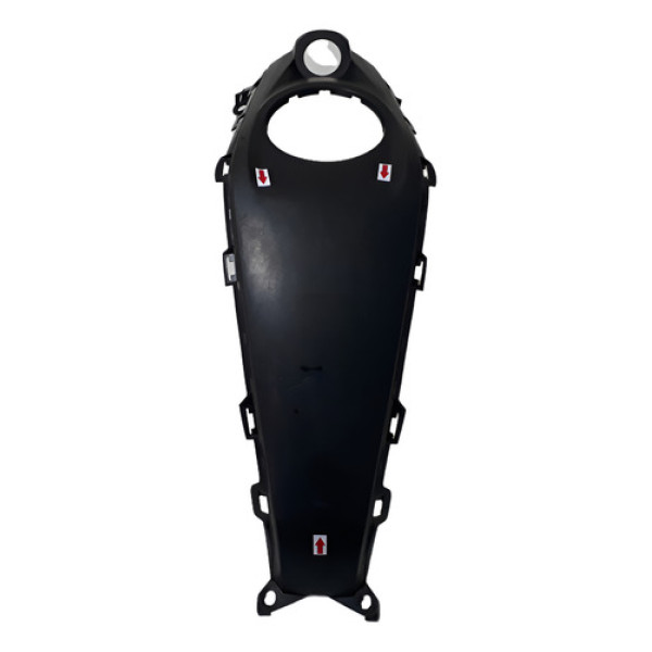 Capa Central Tanque Honda Cb 300f Twister 23/25 Orig 59296 Preto