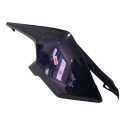 Carenagem Rabeta Cg 160 Fan Titan 25/25 L/d Detalhe 57382 Preto