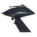 Carenagem Lateral Frontal Esq Kymco Ak 550 22/24 Orig 54986 Preto