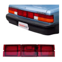 Aplique Traseiro Central Opala 1988 1989 1990 1991 1992 Rubi Vermelho