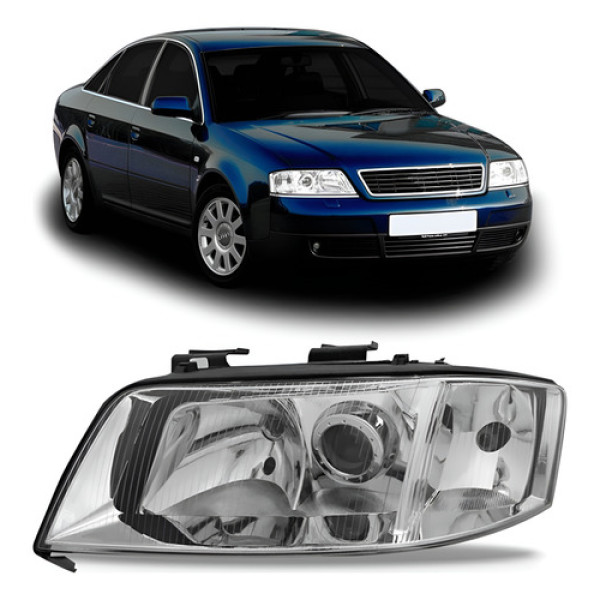 Farol Audi A6 1997 1998 1999